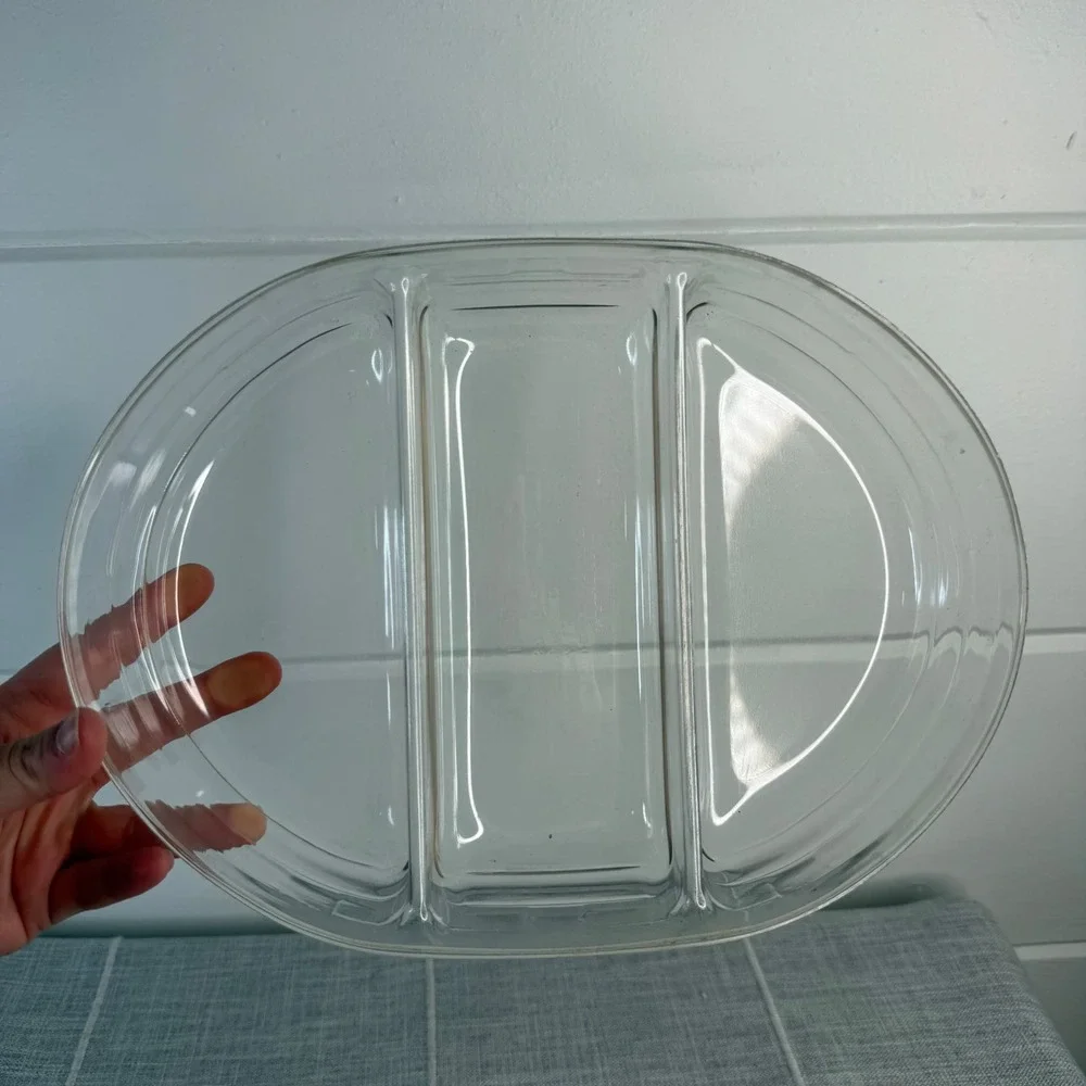 Longaberger Divided Tray Clear Liner 11